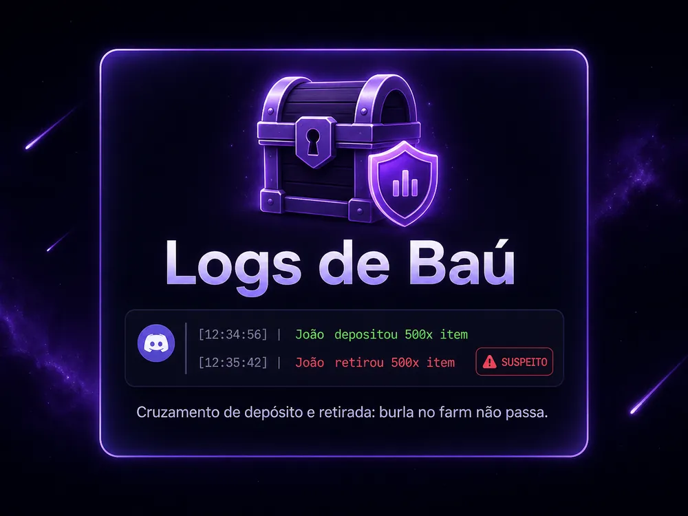 Logs de Baú