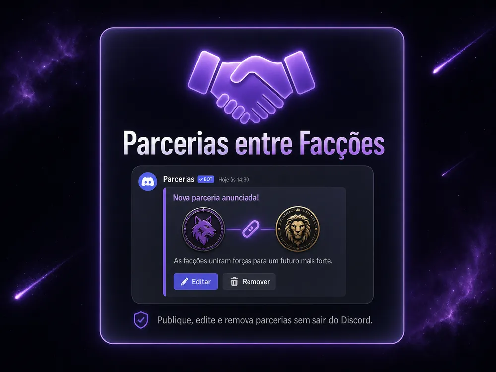 Parcerias entre Facções